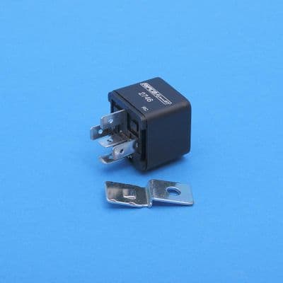 40A Relay (with resistor) with bracket. Double NO. Form B (2746R)