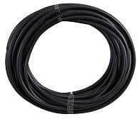 4mm diameter black rubber tubing (Sold by the meter) (593-18)