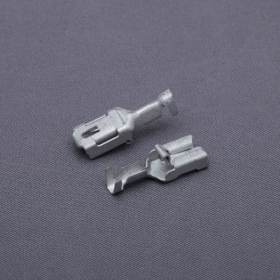 6.3 x 0.8mm anti-slip blade terminal for 0.5-1mm wire (3-7000/10)