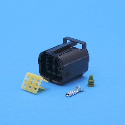 6w Econoseal connector female with terms & seals. (ESC6F)