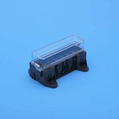 7 way Mini relay box with cover, feet & terminals (RB7U)