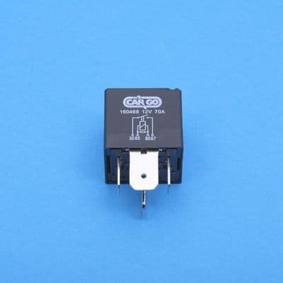 70A Relay with resistor. Without bracket. NO contacts. (2811R)