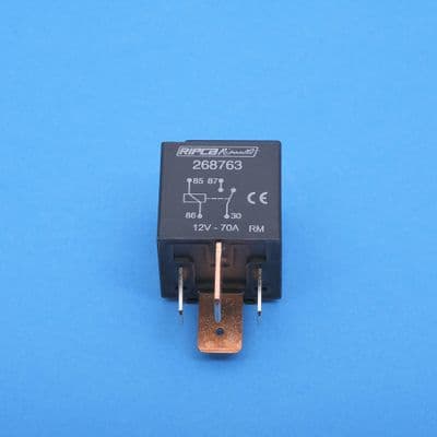 70A Relay with separate fixing bracket. NO contacts. (268763)