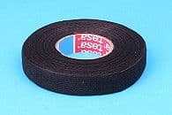 Adhesive fleece harness tape. Resists vibration. Black. 15M (PV740B)