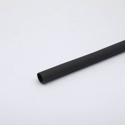 Adhesive lined heatshrink 9.5 to 3.2mm black. 1.2 mtr length (HSA4B)