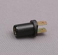 BA9s bulb holder with 6.3mm male blade terminals (H790)