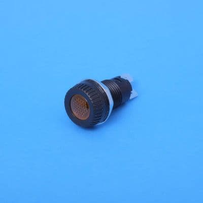 Black body warning light. Amber lens (60970)