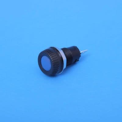 Black body warning light. Blue lens (60962)