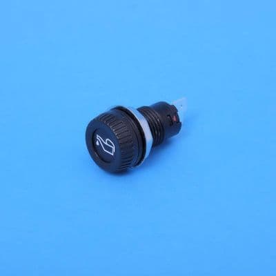 Black body warning light. Red oil symbol (60953)