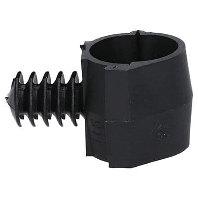 Black nylon chassis clip for CT13 tube. (CTF13)