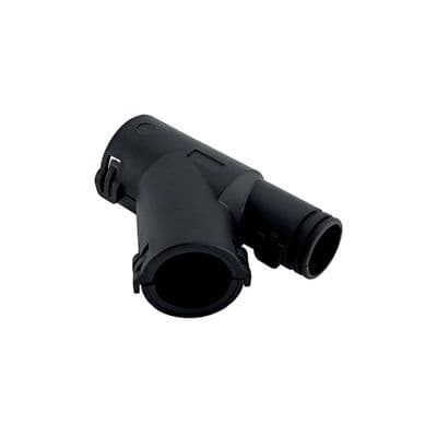 Black nylon 'Y' piece connector. Tube No. CT13/7.5/10 (CTY66)