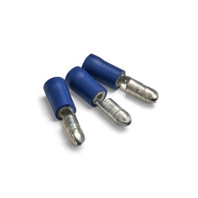 Blue pre insulated bullet terminal 5.0mm. (T703)