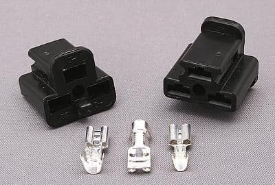 Bosch Alternator connector, 3 way with 3 terminals. NLA (ALTBCH)