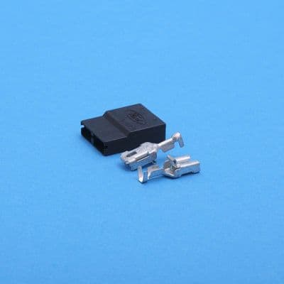 Brake light switch 2 way connector with terminals. (4582)