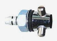Chrome washer jet. Twin adjustable. (593-56)