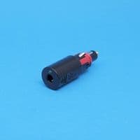 DIN plug with internal 8 amp fuse & LED. (DINPL6)