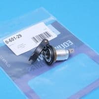 DIN socket for 16mm panel hole. Sprung cover. 16 amps max. (DINSK2)