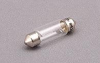 Festoon bulb 11 x 38mm. 12 volt 5 watt (B239)