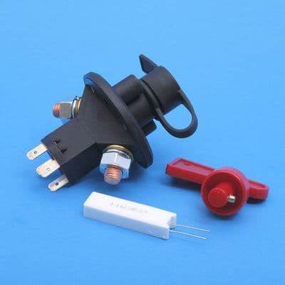 FIA Master battery cut off switch. Aux contacts NO & NC (MBS2)