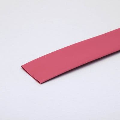 Heatshrink sleeve 25.4 to 12.7mm. Red