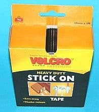 Heavy Duty 50mm Wide Velcro. 1 mtr roll. (PV241)