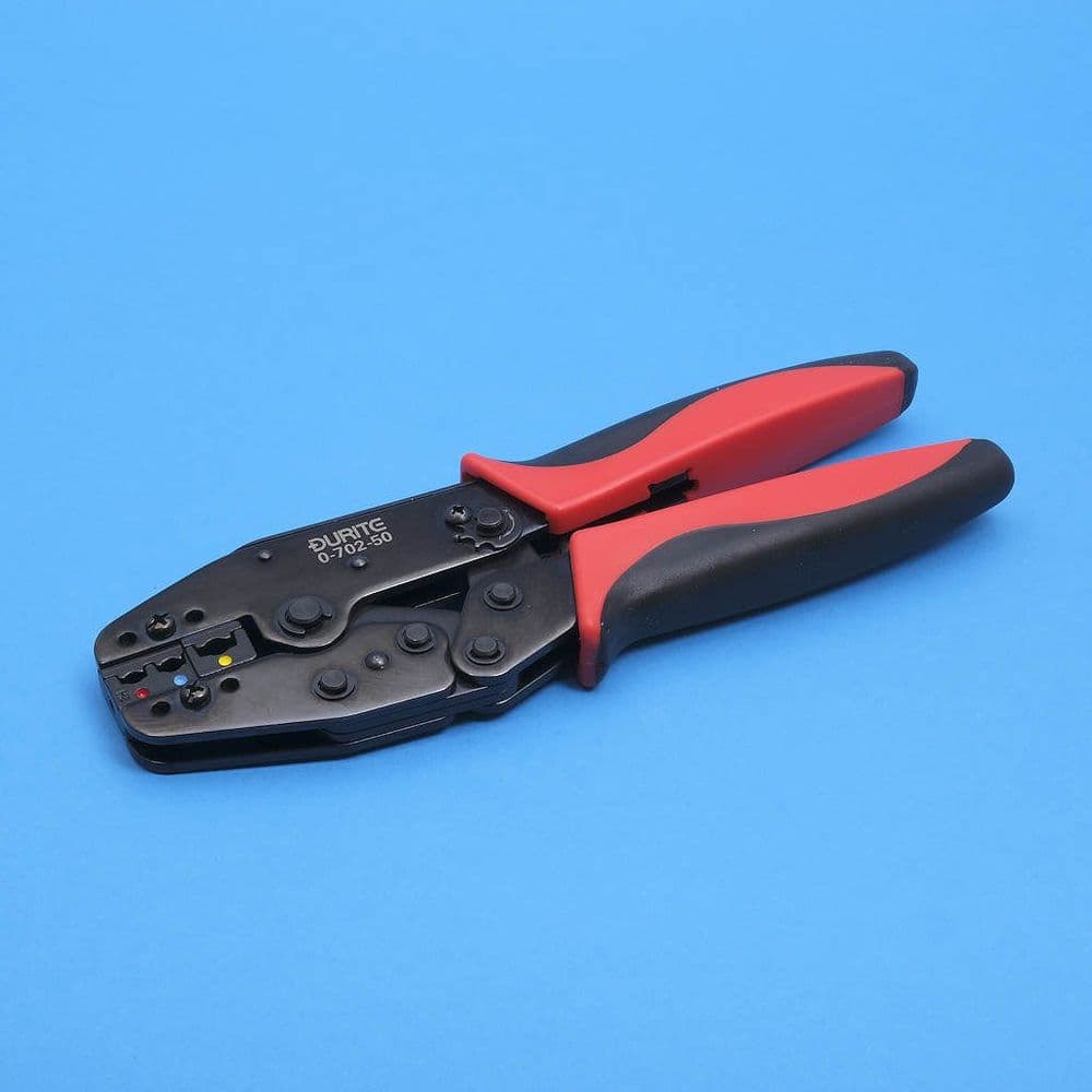 SWA RPB56 Crimping Tool Ratchet For Bootlace Ferrules, Red, Black, 0.5 Mm-6 Mm