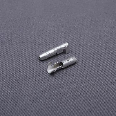 Japanese male bullet connector. 3.9mm. 10 pack. (1078/10)