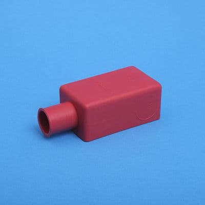 Large battery terminal cover. Red. End entry (BTC60R)