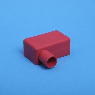 Large battery terminal cover. Red. Left entry (BTC80R)