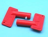 Master battery switch key without shroud. Sold in pairs. (MBSKEY/2)