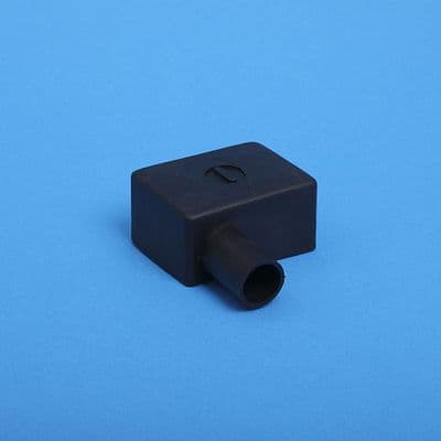 Medium battery terminal cover. Black. Left entry (BTC30B)