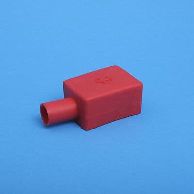 Medium battery terminal cover. Red. End entry (BTC10R)