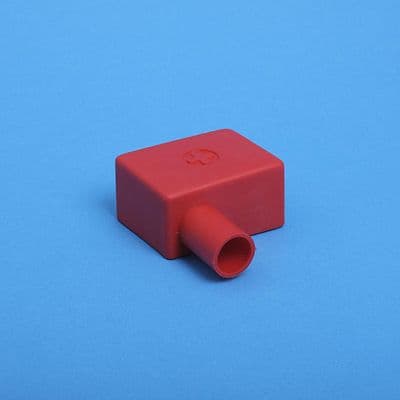 Medium battery terminal cover. Red. Left entry (BTC30R)