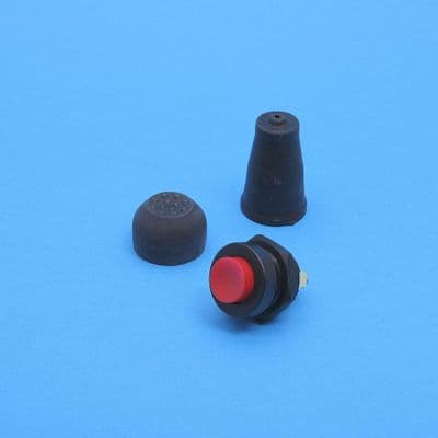 Momentary single pole push button with rubber gaiter & boot. (PBS5)