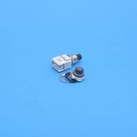 Momentary switch with waterproof cover. 12v  3 Amp (PBS11)