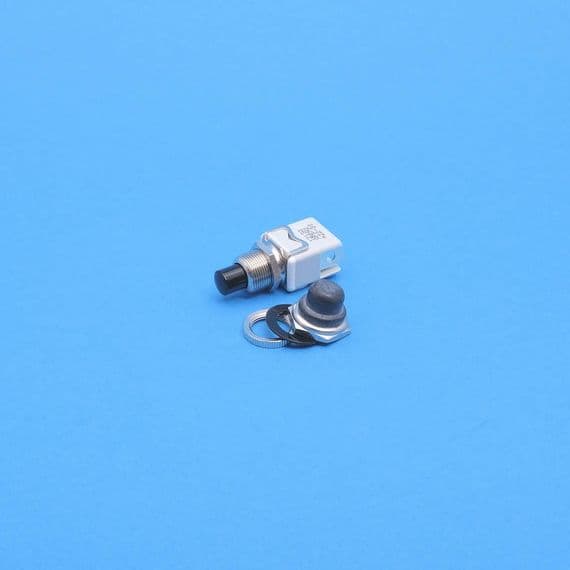 Momentary switch with waterproof cover. 12v  3 Amp (PBS11)