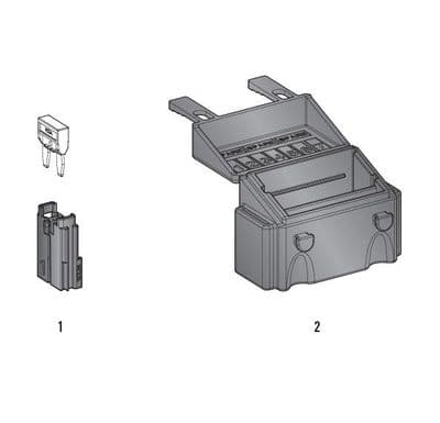 MTA 0301435 7 way micro fuse holder