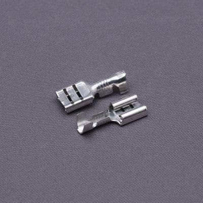 Plated 6.3 x 0.8mm blade terminal for 0.5-1mm wire (30-292-1/10)