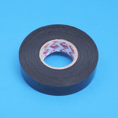 PVC loom tape black, non-adhesive, 19mm x 40 meters. (PV600B)