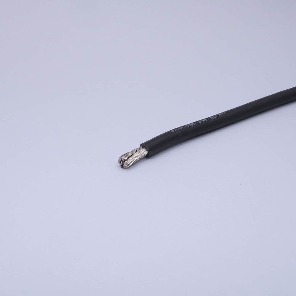 PVC starter cable 35mm 240 amps Black PVC35B/240