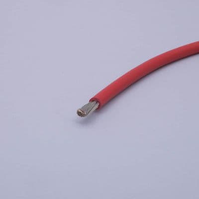 PVC starter cable 50mm 345 amps. Red. 10 mtr roll. (PVC50R/345)