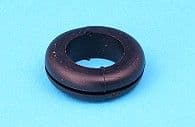 PVC Wiring grommet. Panel hole 20.62mm x 15.87mm. 10 pack (GR15.8/10)