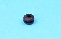 PVC Wiring grommet. Panel hole 6.35mm x 3.9mm. 10 pack (GR3.9/10)