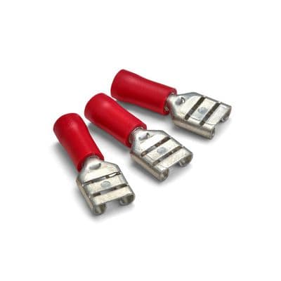 Red female blade terminal 2.8 x 0.8mm (T401)