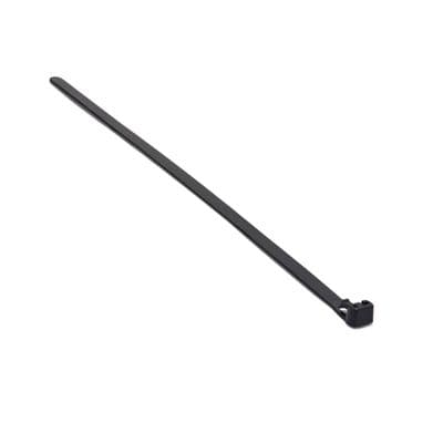 Releasable cable tie 200mm x 7.5mm black. 10 pack. (RCT200B)