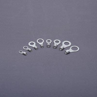 Ring Terminal - 8mm hole for cable size 1.1-2.6mm. 10 pack. (RT2-8/10)