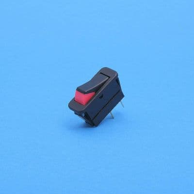 Rocker switch with fluorescent indicator. On/off 16A at 12v (RKS12)