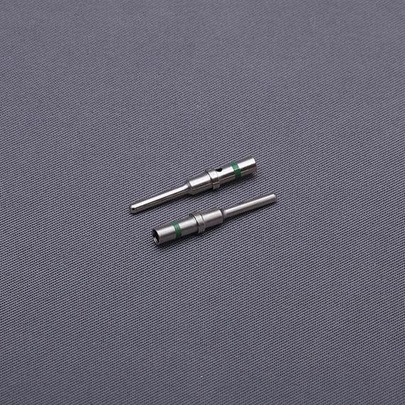 Size 16 Turned Pins. 14 & 16 AWG. (1.0-2.0m CSA) Grn Band (3-1680)