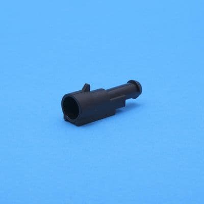 Small 1 way sealed connector male (23610)