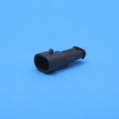 Small 2 way sealed connector male (23630)